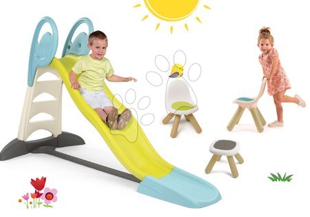 Csúszda szettek - Szett csúszda Toboggan XL Smoby vízzel 2,3 m