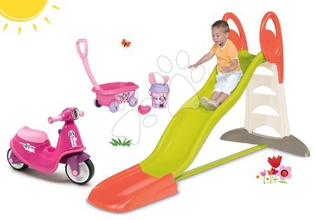 Skluzavky sety - Set skluzavka Toboggan XL s vodou Smoby