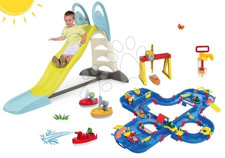 Rutschen Sets - Rutschenset Toboggan KS Smoby mit Wasser