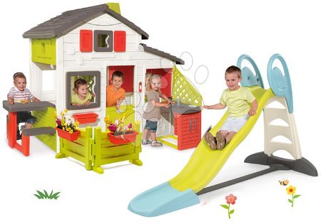 Rutschen Sets - Rutschenset Toboggan XL mit Wasser Smoby 