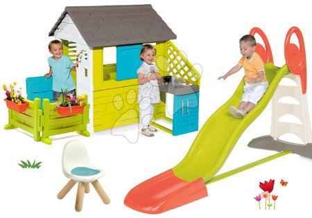 Rutschen Sets - Rutschenset Toboggan XL mit Wasser Smoby 