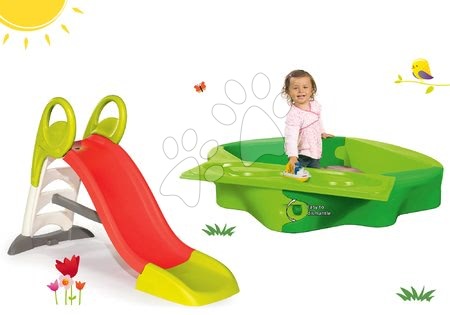 Rutschen Sets - Rutschenset Toboggan KS Smoby Länge 150 cm