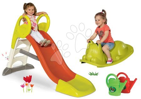 Slides with swing - Tobbogan KS Smoby Slide Set with a Length of 150 cm