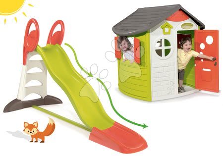 Domečky se skluzavkou - Set domeček Neo Jura Lodge Smoby - 43