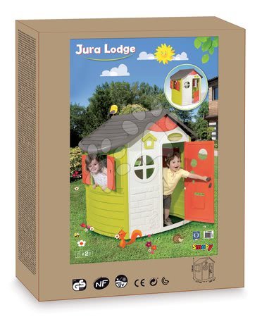 Hišice za otroke - Hišica Jura Lodge Smoby - 9