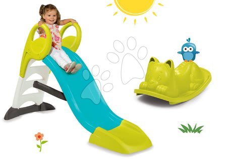 Smoby - Set šmykľavka Toboggan KS Smoby s dĺžkou 150 cm