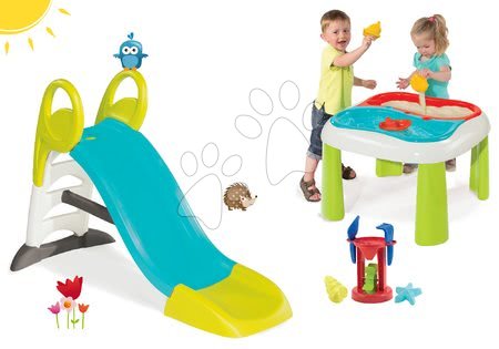 Tobogane cu nisipar - Set tobogan Toboggan KS Smoby