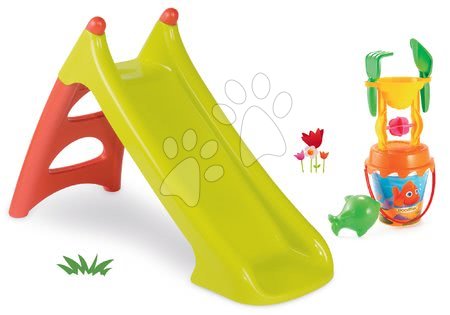 Seturi tobogane - Set tobogan Toboggan XS Smoby lungime de 90 cm