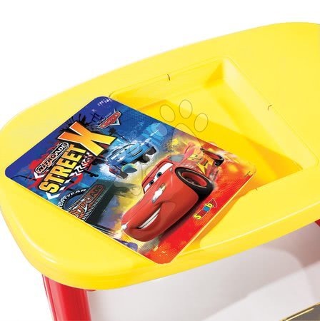Otroško vrtno pohištvo kompleti - Komplet miza Avtomobili Piknik Smoby - 3