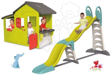 Hračky pro děti od 3 do 6 let - Set domeček Maison Neo Floralie Smoby