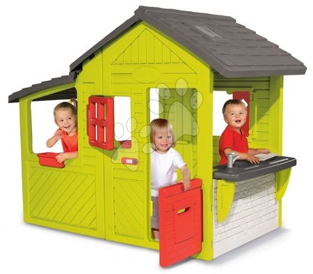 Domki zestawy - Dom Maison Neo Floralie Smoby - 2