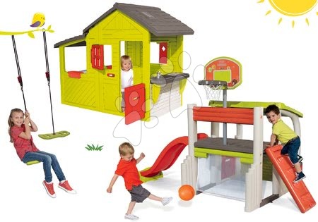 Case con struttura d'arrampicata - Set casetta Giardiniere Neo Floralie Smoby con cucina - 36