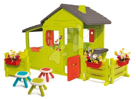 Domki z meblami - Domek Ogrodnik Neo Floralie Smoby - 30