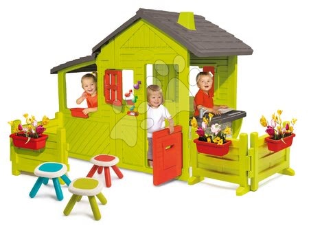 Domki z meblami - Domek Ogrodnik Neo Floralie Smoby - 31