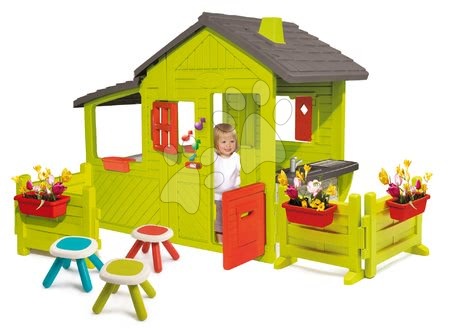 Domki z meblami - Domek Ogrodnik Neo Floralie Smoby - 29