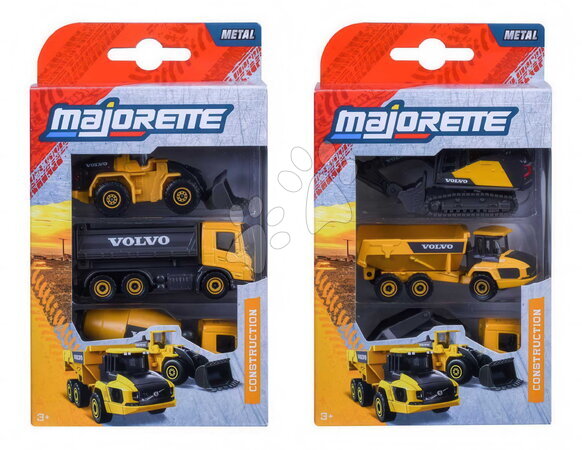Строителни машини - Строителни колички Volvo Construction Edition Majorette - 2