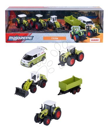Ab 3 bis 6 Jahren - Autíčka farmárske Farm Vehicle Gift Pack Majorette_1