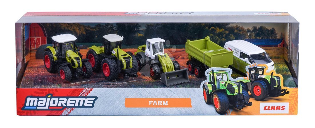 Modelle - Autíčka farmárske Farm Vehicle Gift Pack Majorette - 2