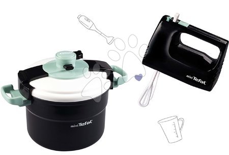 Mini Tefal - Set kuchyňských spotřebičů Tlakový hrnec Tefal Clipso Pressure Cooker Smoby