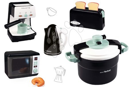 Gospodinjski aparati - Komplet kuhinjskih aparatov lonec na pritisk Tefal z mikrovalovko Smoby