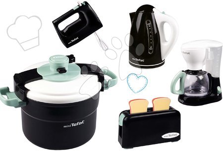 Spotrebiče do kuchynky - Set kuchynských spotrebičov tlakový hrniec Tefal s mixérom Smoby