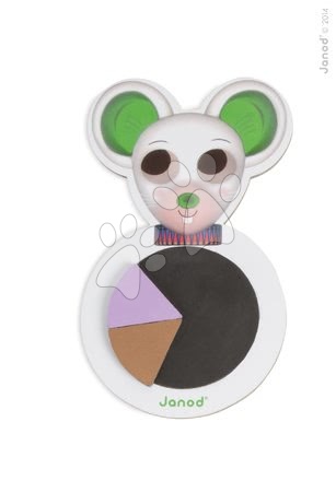 Cizojazyčné společenské hry - Společenská hra Zoonimooz Mouse Race Game Janod - 6