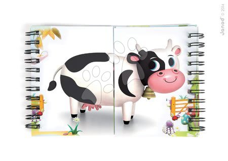 Cizojazyčné společenské hry - Společenská hra Zoonimooz Cow Speed Game Janod - 5