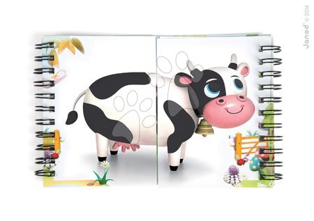 Cizojazyčné společenské hry - Společenská hra Zoonimooz Cow Speed Game Janod - 4