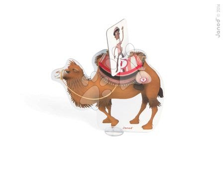 Cudzojazyčné spoločenské hry - Spoločenská hra Zoonimooz Camel Race Game Janod - 2