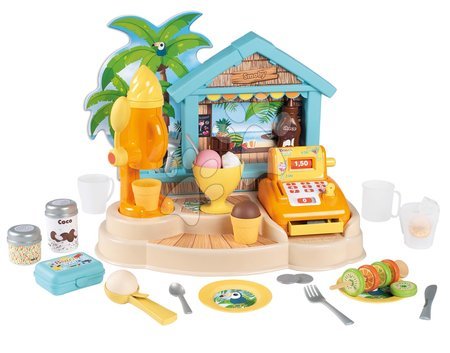 Einfache Spielküchen - Strandbar mit Eis Beach Bar Smoby