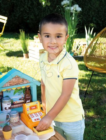 Domečky sety - Set domeček Nature Smoby červený 3 okna 2 žaluzie a okenice_1