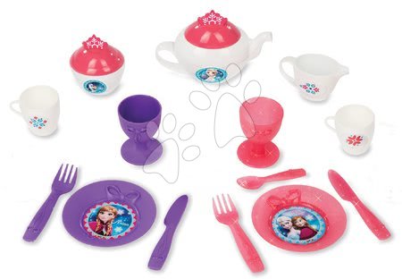Játékkonyha kiegészítők és edények - Felszolgáló tálca 5-órai tea Frozen Disney Smoby - 2
