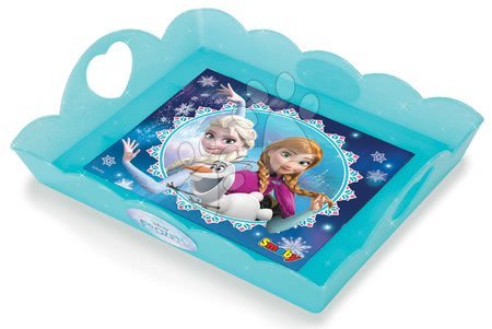 Játékkonyha kiegészítők és edények - Felszolgáló tálca 5-órai tea Frozen Disney Smoby - 3