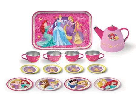 Naczynia i dodatki do kuchni - Zestaw do herbaty metalowy Księżniczki Disney Smoby - 2