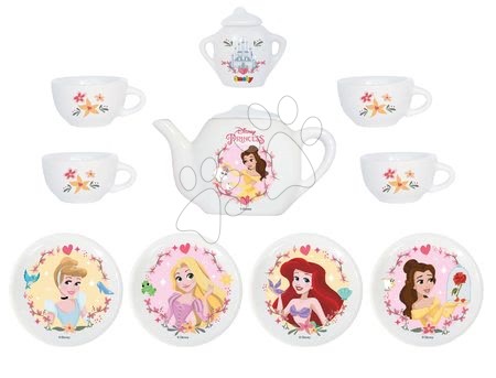 Princezné - Porcelánová čajová súprava Princezné Smoby