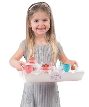Nádobí a doplňky do kuchyňky - Tác Princezny Tea Time Tray XL Smoby - 1