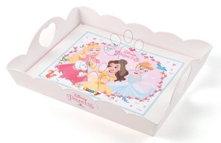Accesorii și vase de bucătărie de jucărie - Cărucior pentru servire Prinţese XL Tea Trolley Smoby - 4