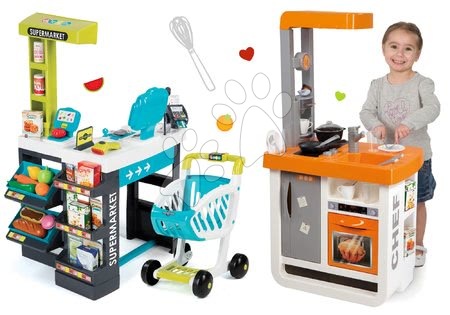 Bucătărie pentru copii seturi - Set bucătărie de jucărie Bon Appétit Chef Smoby - 29