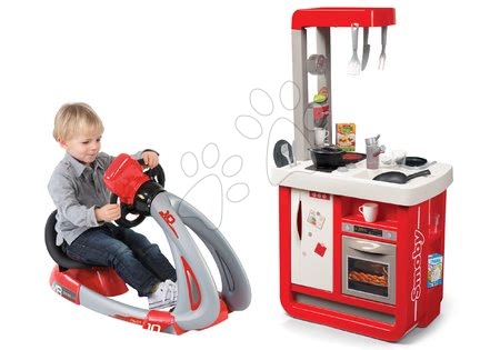 Kuchnia dla dzieci zestawy - Zestaw kuchenny elektroniczny Bon Appetit z ekspresem Smoby - 19