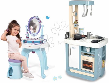 Kuchnia dla dzieci zestawy | Strona 12 - Zestaw kuchnia i kosmetyczny stół Bon Appetit Kitchen Smoby