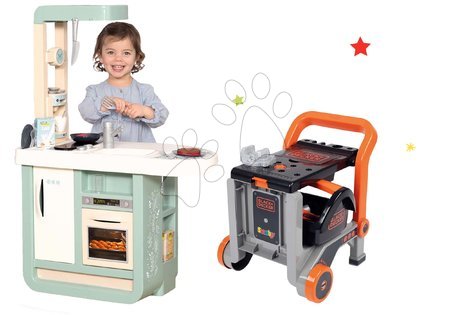Bucătărie pentru copii seturi - Set bucătărie Cherry Kitchen Smoby