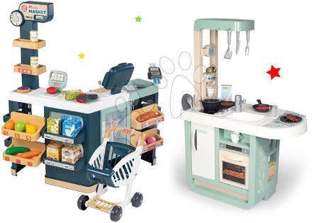 Smoby - Set bucătărie de jucărie Cherry Kitchen Smoby