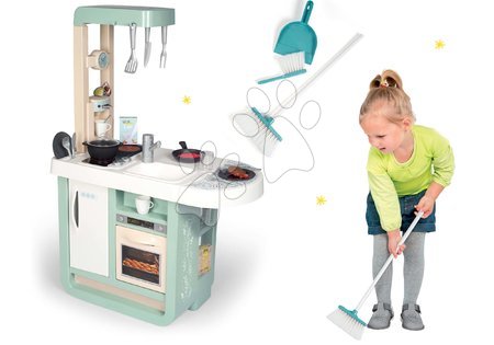 Kuchyňky pro děti sety - Set kuchyňka Cherry Kitchen se zvuky Smoby