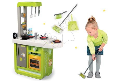 Kuchyňky pro děti sety - Set kuchyňka Cherry Kitchen se zvuky Smoby