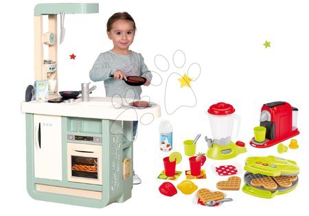 Kuchyňky pro děti sety - Set kuchyňka Cherry Kitchen Smoby