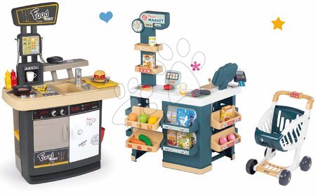 Sets de cuisine pour enfants - Restaurant avec cuisine Food Corner Smoby_1