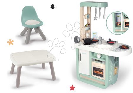 Elektronische Spielküchen - Spielküche mit Sound Cherry Kitchen Green Smoby_1