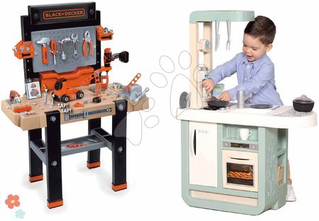 Kuchnia dla dzieci zestawy | Strona 10 - Zestaw kuchenny i warsztat Cherry Kitchen Smoby