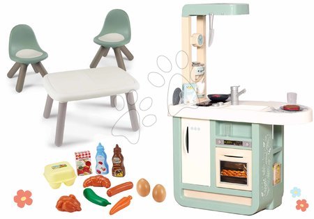 Kuchnia dla dzieci zestawy | Strona 9 - Zestaw kuchenny z miejscem do siedzenia Cherry Kitchen Smoby