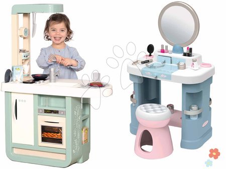 Cocinas para niños sets | Página 11 - Set de cocina y tocador de belleza Cherry Kitchen Smoby